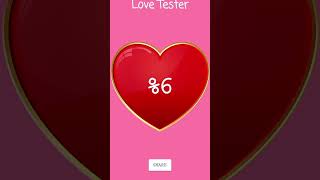 love tester [upl. by Notyal]