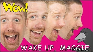 Wake up Steve and Maggie Jobs for Kids NEW English Stories for Children  Learn Wow English TV [upl. by Ewell]