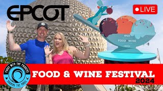 🔴 LIVE The Best of Epcot FOOD amp Wine Festival  Walt Disney World Disney live food wine [upl. by Ferris]