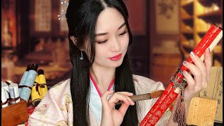 ASMR Ancient Chinese Library Roleplay [upl. by Emalia]