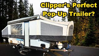 A PopUp Camper with a Toilet and Shower  Clipper 128LS with ST 2024 [upl. by Oretna]