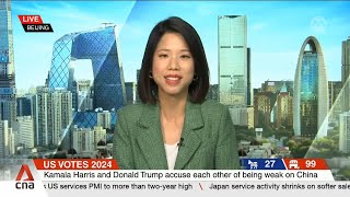 China keeps close watch on US Presidential Election 2024 [upl. by Aruabea]