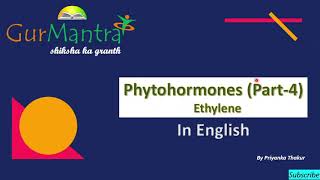 Ethylene  Biosynthesis  Transport  Physiological Effect  Plant Hormones GATE XL  Gurmantra [upl. by Janith]