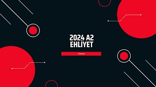 A2 Ehliyet parkuru 2024 [upl. by Erbe355]