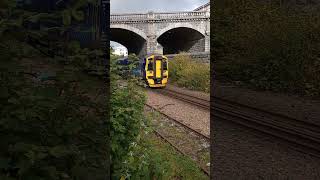 158718 working 2B23 from Montrose to Inverurie shorts train class158 britishrail subscribe [upl. by Tristram673]