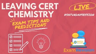 Leaving Cert Chemistry  Exam Tips Predictions 2023 [upl. by Petie31]