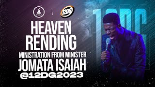 Heaven Rending Ministration From Minister Jomata Isaiah at COZA 12DG 2023 Day 11  12012023 [upl. by Hirschfeld]