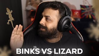 Binks vs Lizard 🦎😱😂 [upl. by Isabel865]