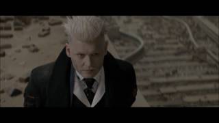 Gellert Grindelwald Reveal Scene HD  Fantastic Beasts And Where To Find Them [upl. by Ennahteb]