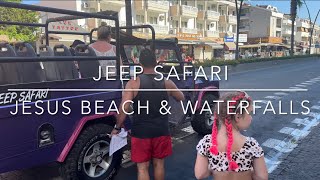 Dwyer Family  Jeep Safari Jesus Beach amp Waterfalls 2023  Part 4  Marmaris Turkey [upl. by Tedmund]