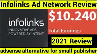 Infolinks Ad Network Review 2021 Best Auto Ads Ad Network Like Google Adsense CPMCPC Full Review [upl. by Eillen]