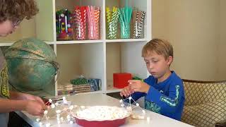 STEM Challenge Marshmallows amp Toothpick Towers [upl. by Enaasiali]