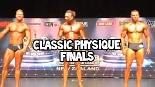 Jacob McDonald Classic Physique Class C Finals  2020 NZIFBB South Island Bodybuilding Champs [upl. by Bunch940]