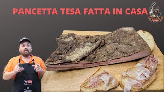 Pancetta tesa fatta in casa [upl. by Markson]