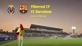 eFootball 2025  Villarreal CF vs FC Barcelona  ONLINE  HIGHLIGHTS [upl. by Aileme]