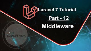 Laravel 7 Tutorial  Middleware [upl. by Oicnoel]