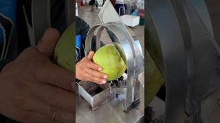 Perfect Coconut Cutting Skills of Coconut Machine [upl. by Magnus]