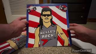 Unboxing Mullets Rock 21st Anniversary Legal Edition vinyl record [upl. by Ahsiem]