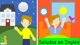 SALUDOS EN INGLES [upl. by Ecinom]