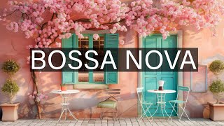 Bossa Nova Smooth Jazz Music for Work Focus ☕ Cozy Spring Coffee Shop Ambience with Vintage Cafe [upl. by Cumine]