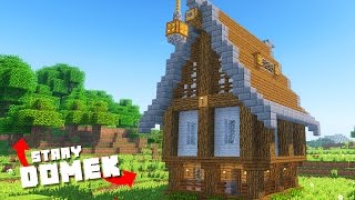 JAK ZBUDOWAĆ ŁADNY ŚREDNIOWIECZNY DOMEK  MINECRAFT [upl. by Auginahs]