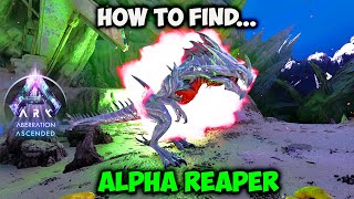 How To EASILY Find an ALPHA Surface Reaper on ARK Survival Ascended Aberration [upl. by Bullen604]