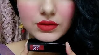 Stay Quirky Liquid Lipstick 15 Blood Of My Enemies Review amp Swatches [upl. by Draneb574]