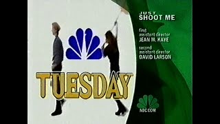 KSHB NBC splitscreen credits August 22 2002 [upl. by Enyamrahs]