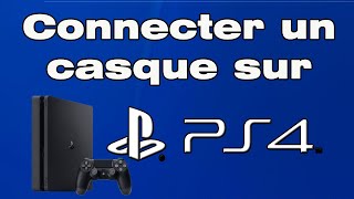 Comment connecter un casque bluetooth sur PS4 brancher un casque sur PS4 [upl. by Khorma]