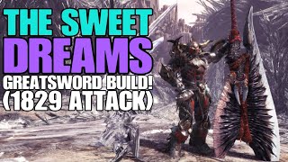 MHW Iceborne  The Sweet Dreams Greatsword Build Safis Dreamsplitter [upl. by Surovy]