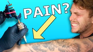 How Painful Is A Tattoo  Tattoo Pain Explained [upl. by Lurlene999]