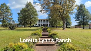 LORETTA LYNNS RANCHHome Museum and GraveHurricane Mills TN 2023 [upl. by Glantz]