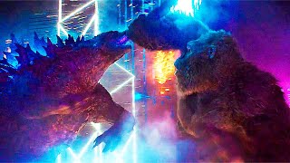 Godzilla vs Kong  Hong Kong Battle Scene  Movie Clip HD [upl. by Olenolin]