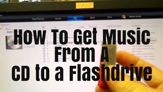 How to get your music from your CD to a Flash Drive with Windows 10 and Media Player 12 [upl. by Herschel890]