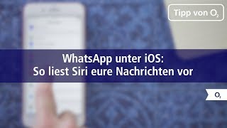 WhatsApp So lasst ihr Siri eure Nachrichten vorlesen [upl. by Lennod310]