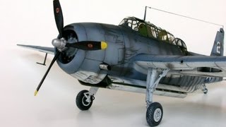 Accurate Miniatures TBM1C quotGeorge Bushquot Avenger Model Build [upl. by Memory]