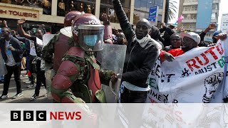 Kenya’s new tax bill sparks nationwide protests  BBC News [upl. by Yatnoed]