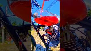 Transparent fuel tank 🛵⛽ shorts amazingfacts facts [upl. by Anirhtak]