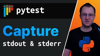 pytest Capture STDOUT and STDERR [upl. by Yllom290]