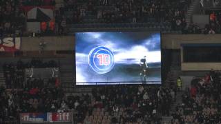 PSG  Toulouse FC 14012012  31 L1 26 Présentation du PSG [upl. by Enerual]