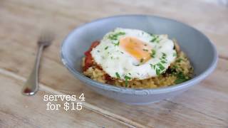 Risotto Chorizo Mushroom and Egg [upl. by Euqinamod]