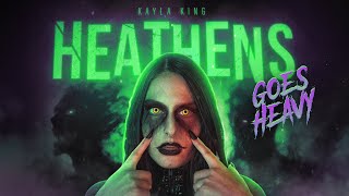 Heathens GOES HEAVY twentyonepilots METAL COVER by KAYLA KING dcofficial [upl. by Rosenstein]