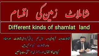 shamlat zameen ki aqsaamdifferent kinds of shamlat lands [upl. by Bazluke]