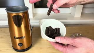 How to use a Dualit COCOATISER Hot Chocolate Maker [upl. by Sussna]