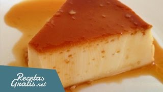 Flan de huevo al baño María  Muy fácil [upl. by Nnaes]