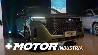 DFSK PRESENTÓ EL SUV HÍBRIDO ENCHUFABLE 600 PHEV masmotorchile [upl. by Kaspar]