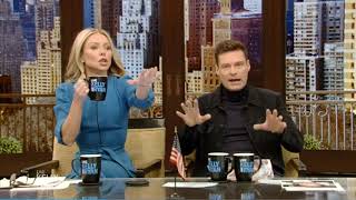 Ryan Seacrest Tells Kelly Ripa How AcidKicking Coffee Alkalizer Keeps Him AcidReflux Free [upl. by Oluap]