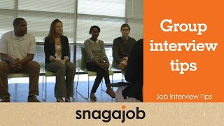 Job Interview Tips Part 4 Group Interview Tips [upl. by Siloum]