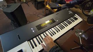 ENSONIQ SQ1 PLUS de finales de los 80S y principios de los 90S via MIDI 🖖😆 [upl. by Rudin]