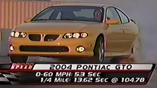 2004 Pontiac GTO LS1 V8 Holden Monaro  MotorTrend Retro [upl. by Claudio]